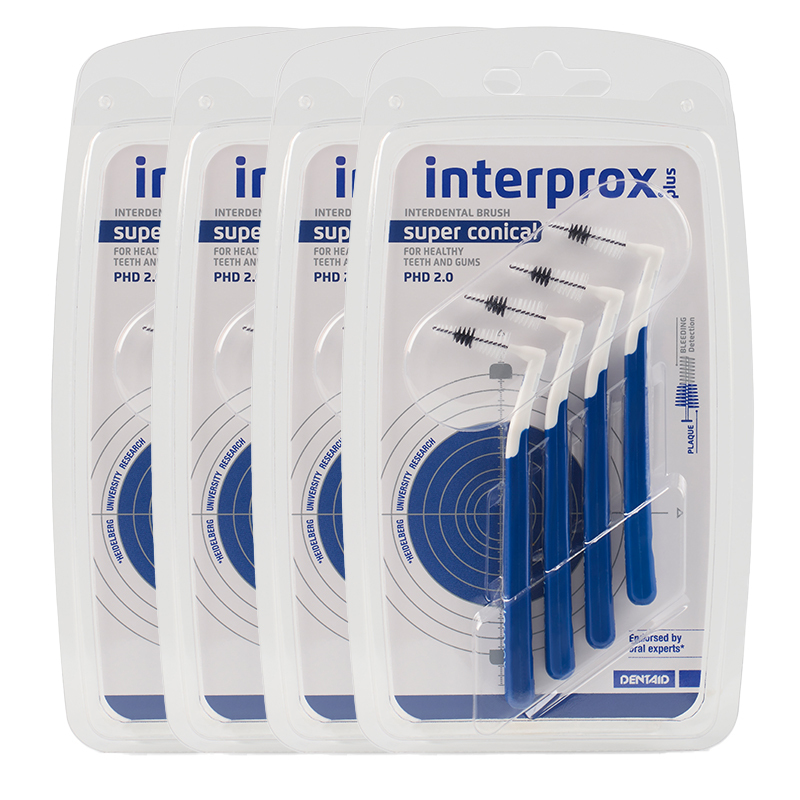 interprox plus phd 2,0 super conical blauw grootv. 1