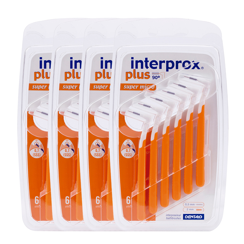 interprox plus oranje super micro 2mm grootverpak
