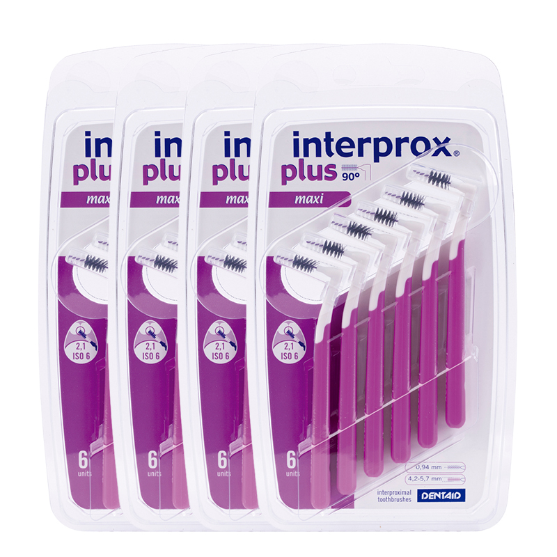 interprox plus paars maxi 4.2-5.7mm grootverpak