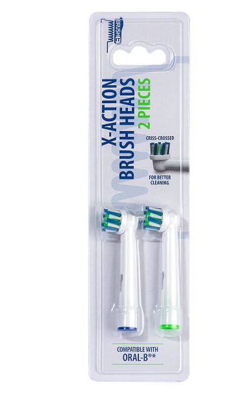 x-action brush-it opzetborstels (past op oral-b) 3
