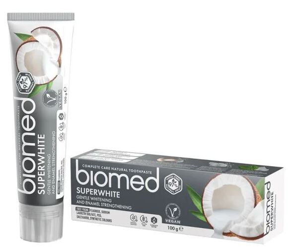 biomed superwhite tandpasta 1