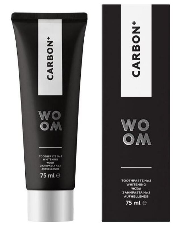 woom tandpasta carbon+ 1