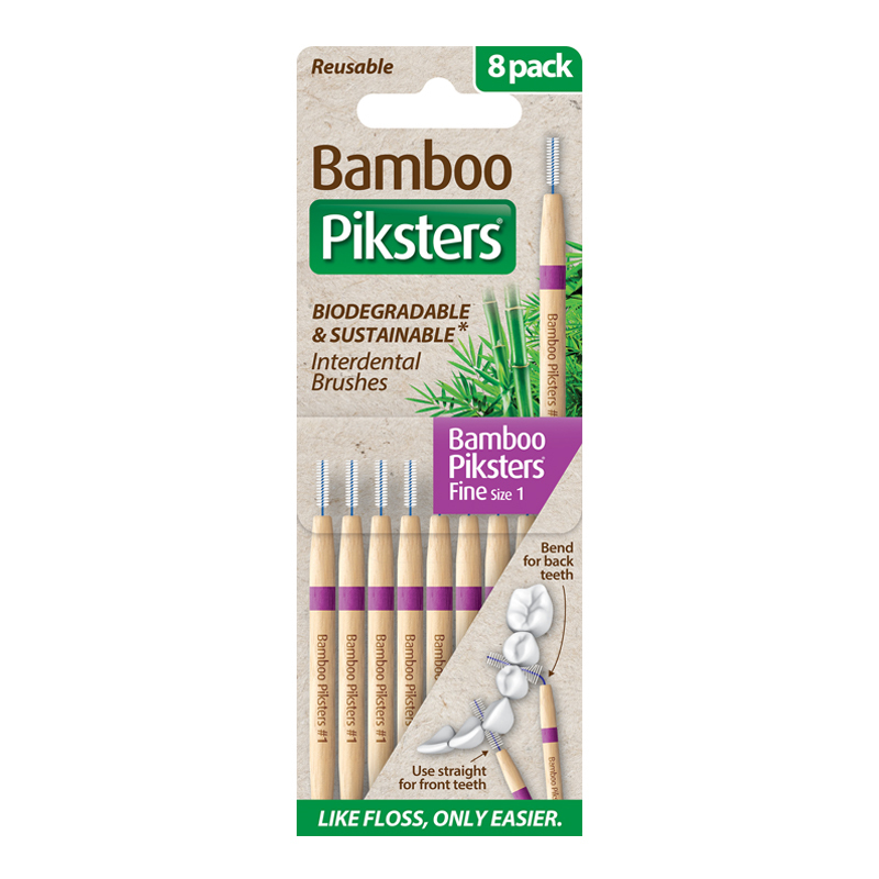 bamboo piksters ragers size 1 fijn paars 2