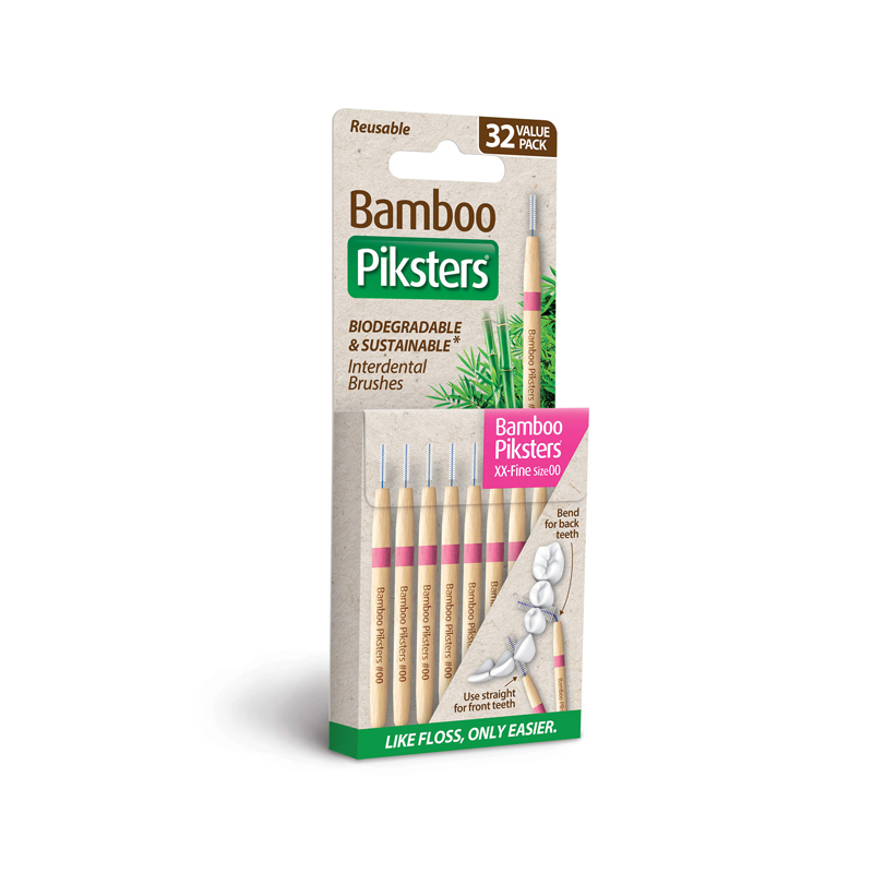bamboo piksters ragers size 00 xx-fijn roze 1
