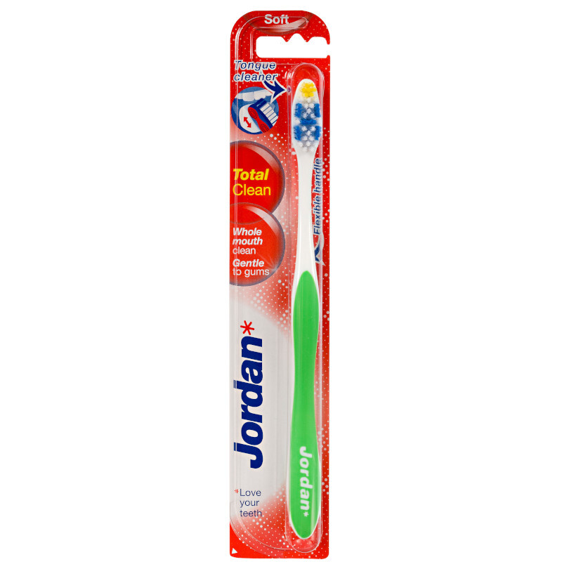 jordan tandenborstel total clean soft