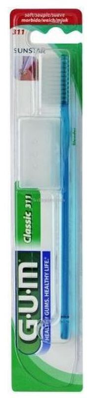 gum classic tandenborstel soft smalle kop 1