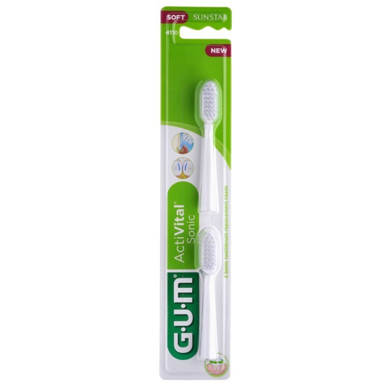 gum activital sonic opzetborstels wit 2