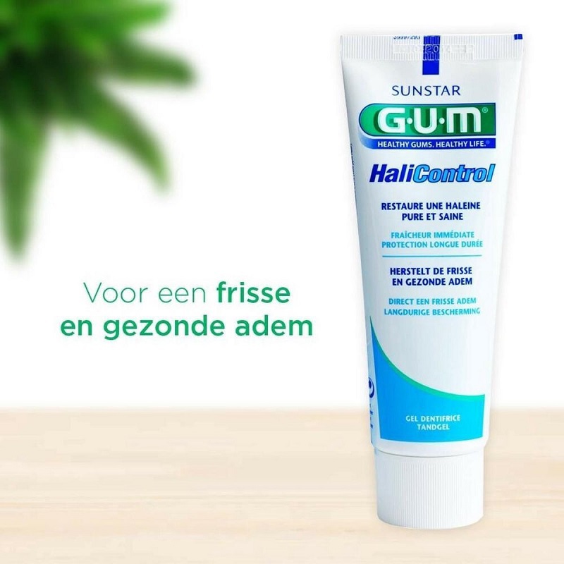 klein Afrika fenomeen Gum Halicontrol Tandpasta nu voor € 4,79 bij Tandwinkel.nl