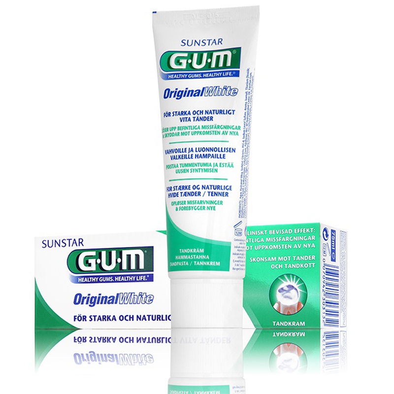 gum original white tandpasta