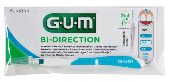 gum bi-direction ragers 0,9 mm / blauw regular 1