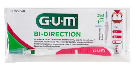 gum bi-direction ragers 1,2 mm / roze large 1