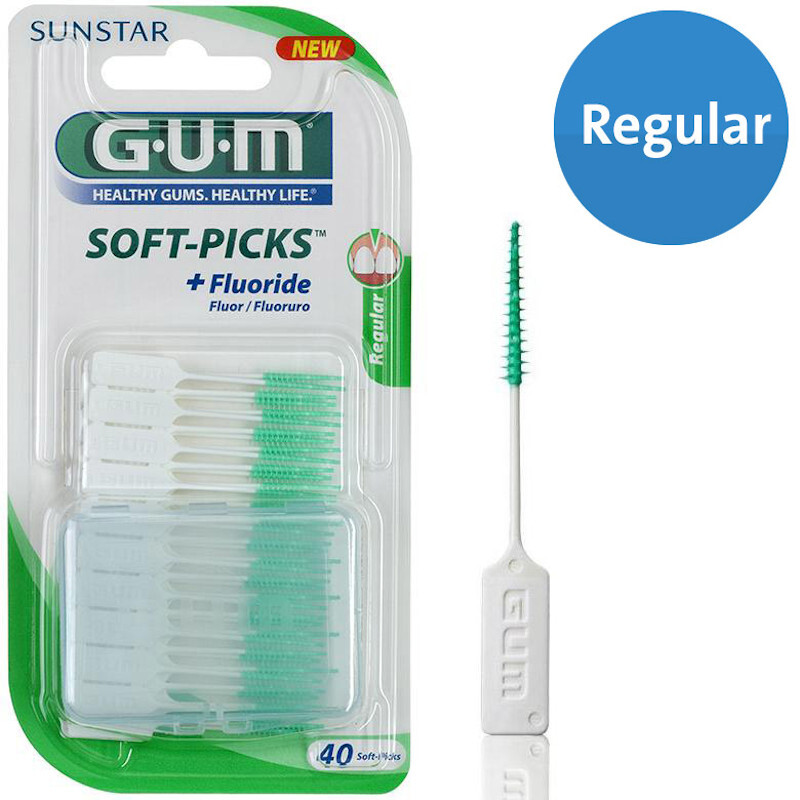 gum soft-picks original medium/regular lichtgroen 1