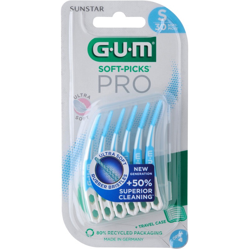 gum soft-picks pro small blauw 1