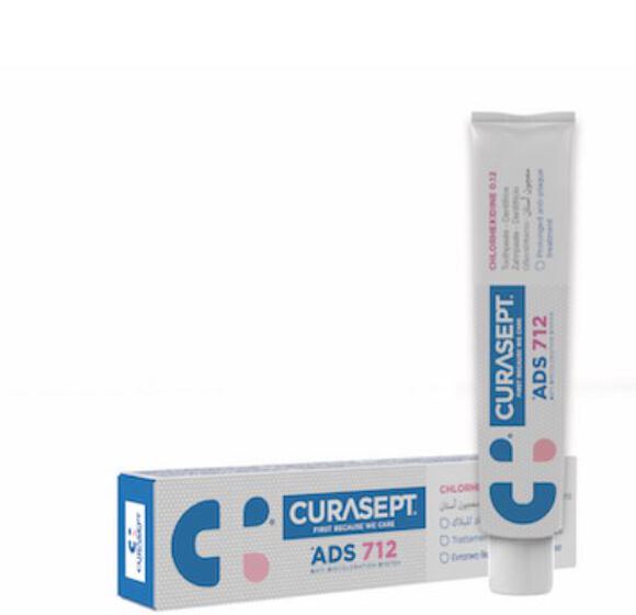 curasept ads 712 gel-tandpasta 0.12% chx 1