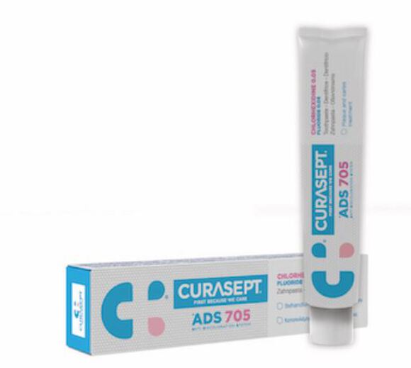 curasept ads 705 gel-tandpasta 0.05% chx+0.05% fl 1
